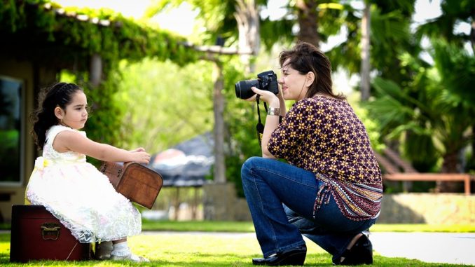 Fotograf im Kindergarten