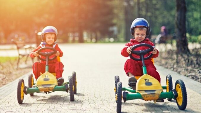 GoKart: Auch bei den Kleinen beliebt!